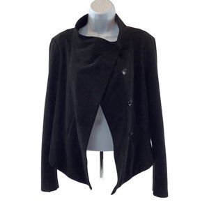 BCBGMaxazria Drea Faux Suede jacket